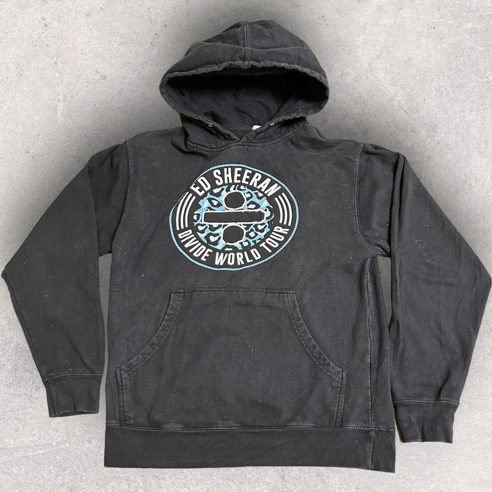Ed Sheeran Hoodie‎ Sweatshirt Adult M Divide World Tour Hoodie Adult Band